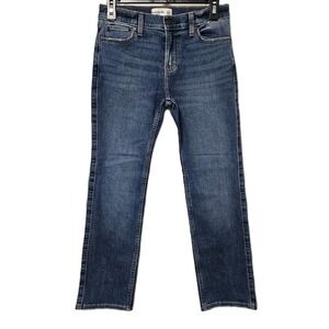 Abercrombie Kids Jeans Kids 11/12 Blue Straight Medium Wash Denim Pants Regular